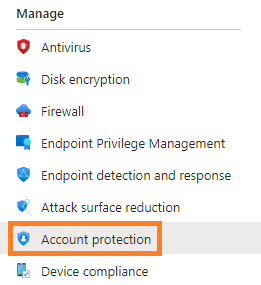 Select Account Protection