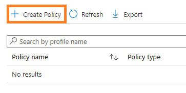 Select Create Policy