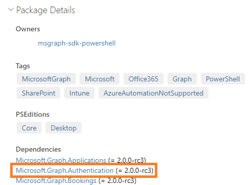 microsoft graph invalid authentication token