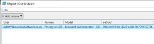 List All Passkeys and AAGUIDs in Microsoft Entra with PowerShell