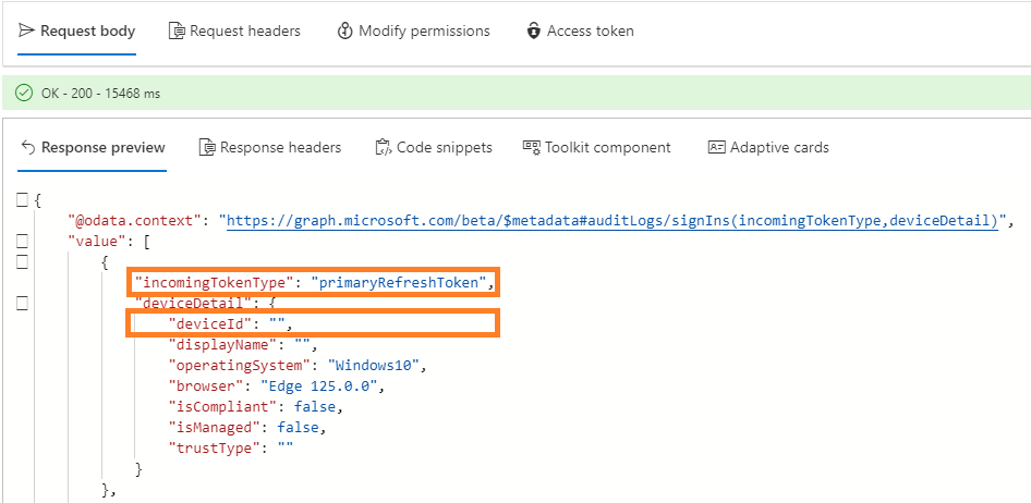 Understanding Primary Refresh Tokens in the Entra ID Sign-in logs